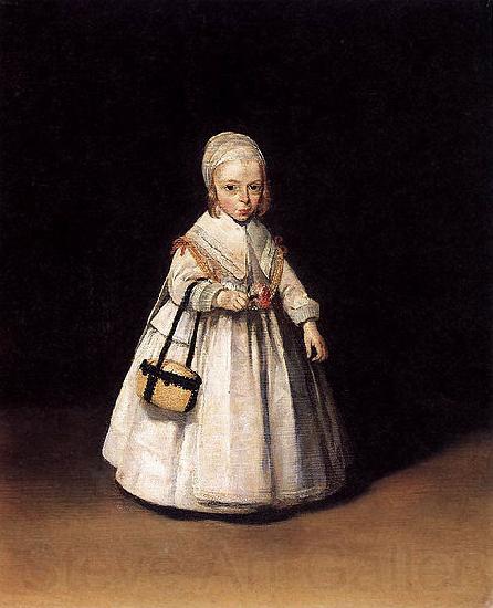 Gerard ter Borch the Younger Portrait of Helena van der Schalcke (1646-1671). Spain oil painting art